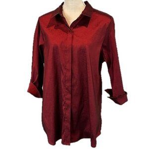 BOHO CHIC Button Front Blouse